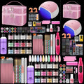 Acrylic Nail Kit for Beginners with Acrylic Powder, EMA Monomer, Drill & UV Lamp
