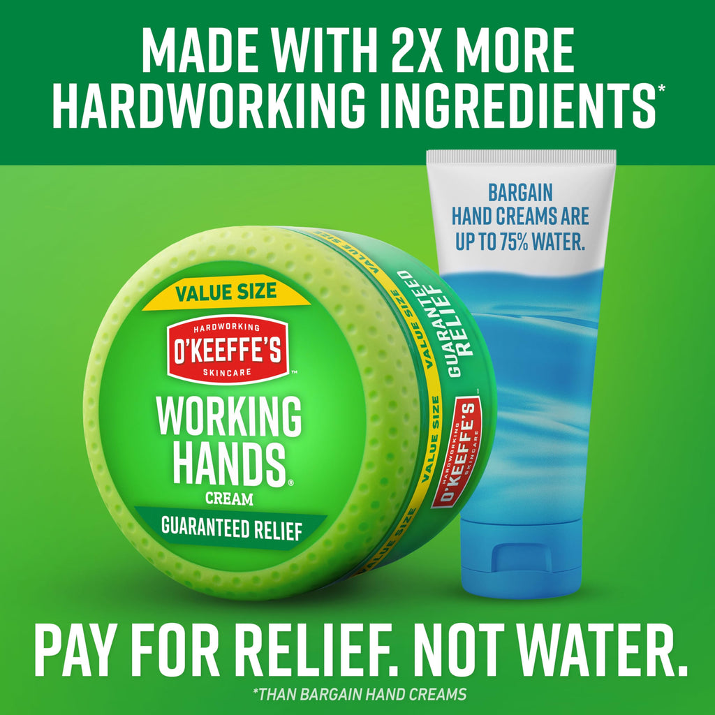 O'Keeffe's Working Hands Concentrated Hand Cream for Extremely Dry Skin