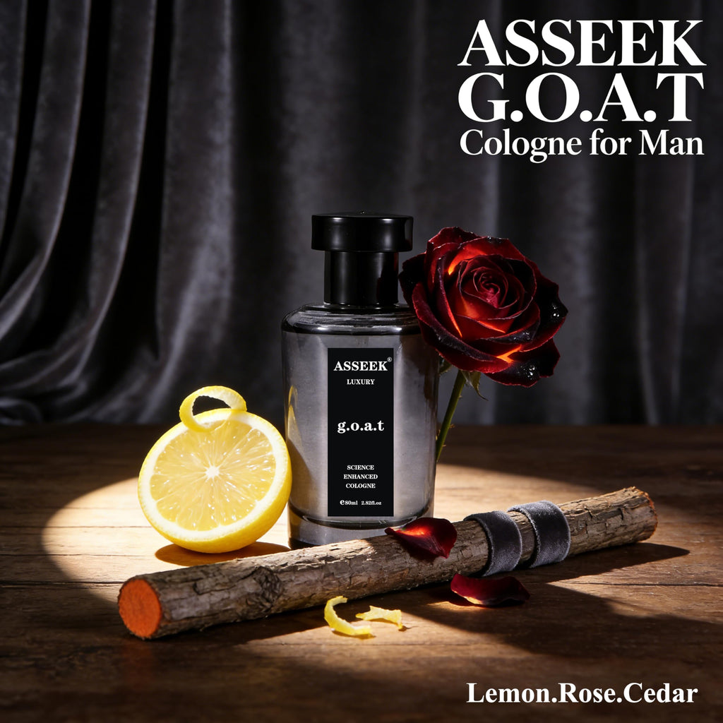 ASSEEK G.O.A.T Cologne for Men, Woody Fougere Fragrance, 80ml