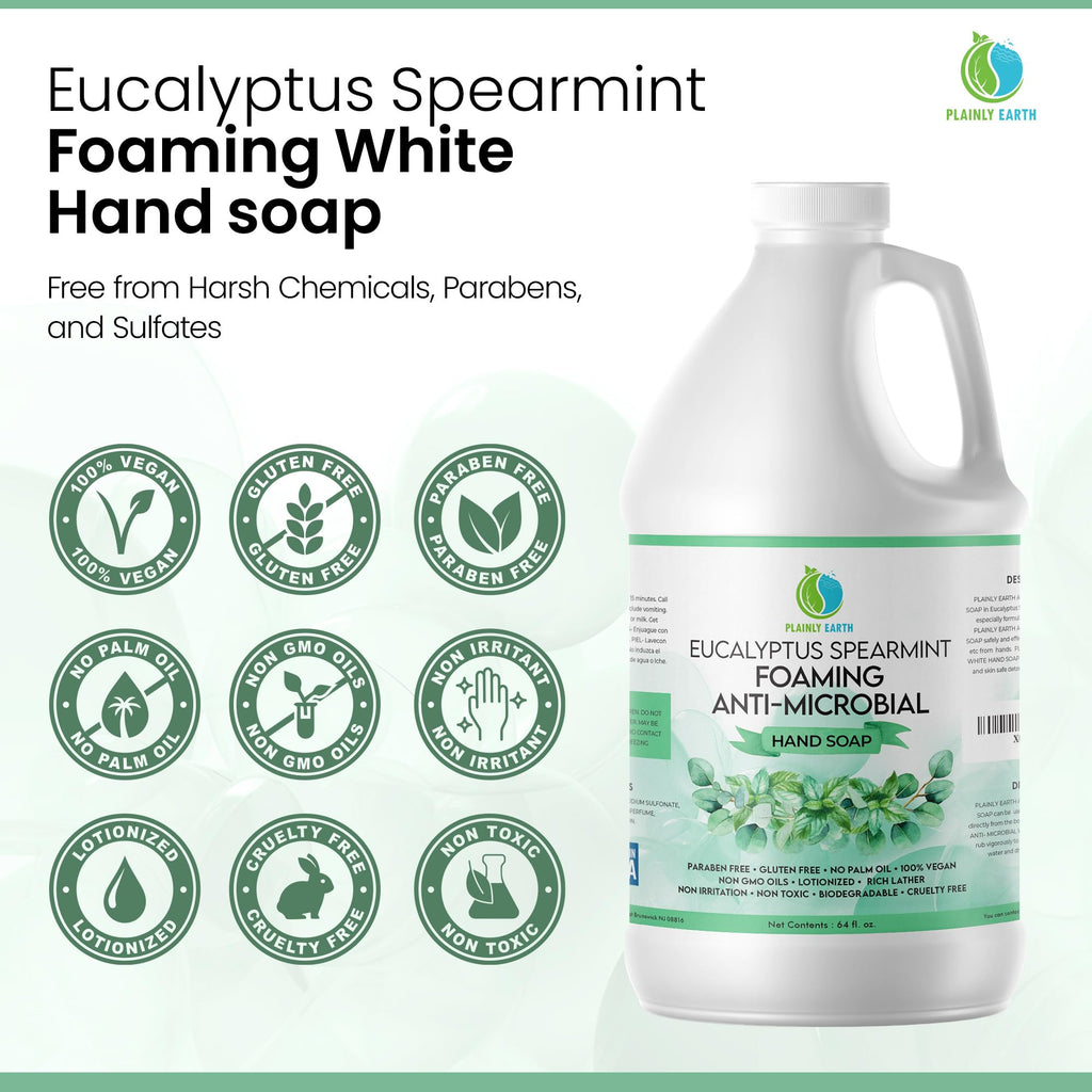 Plainly Earth Antimicrobial Foaming Hand Soap Refill