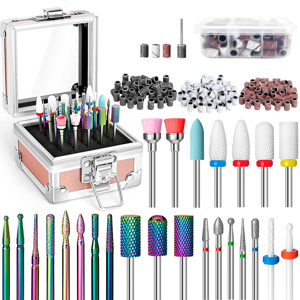Onism Nail Drill Bits Set for E-File Manicure and Nail Care