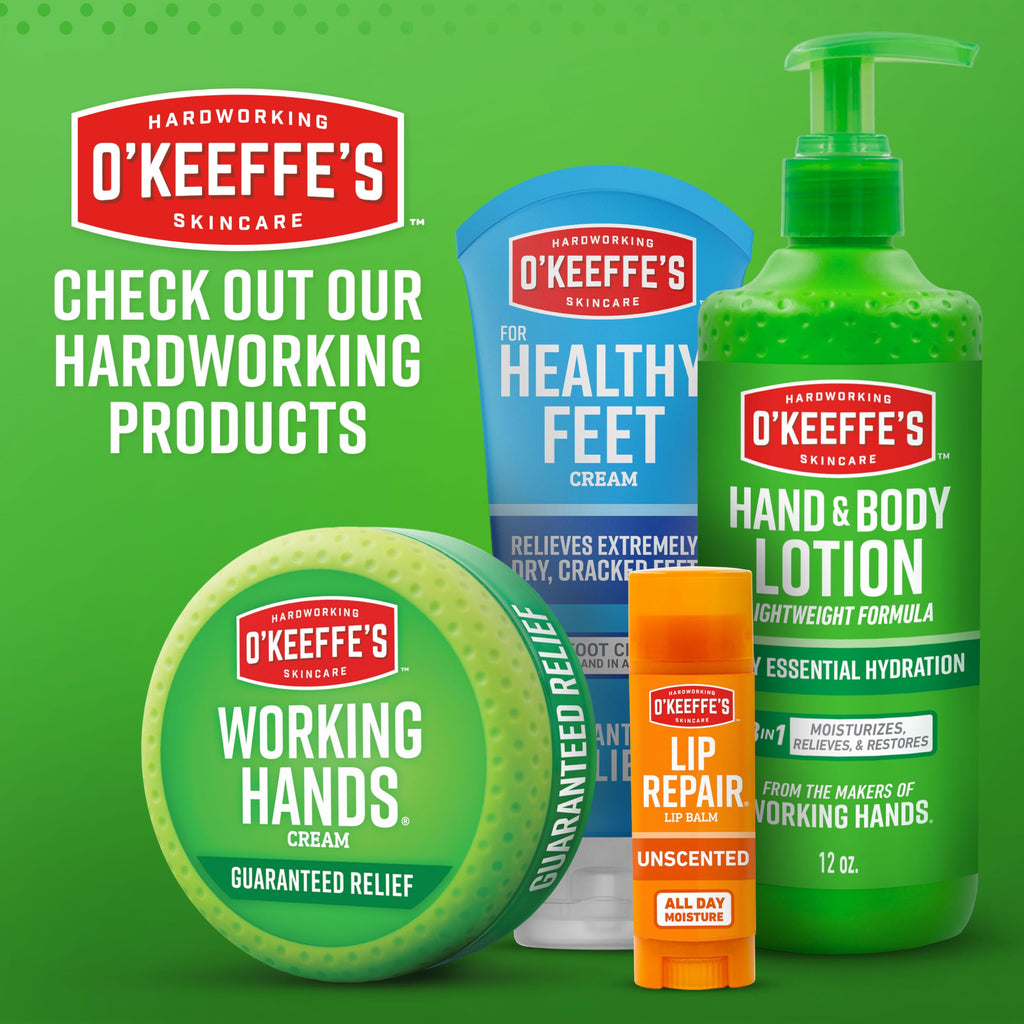 O'Keeffe's Working Hands Hand Cream and Night Treatment Bundle