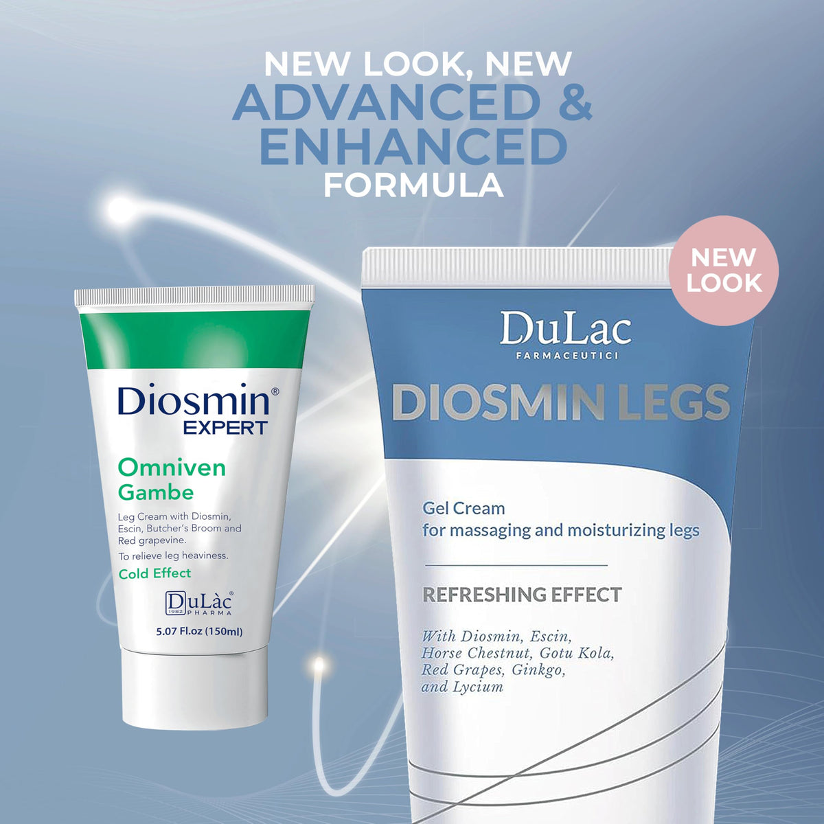 Dulac Diosmin Legs Cooling Gel-Cream for Daily Leg Care