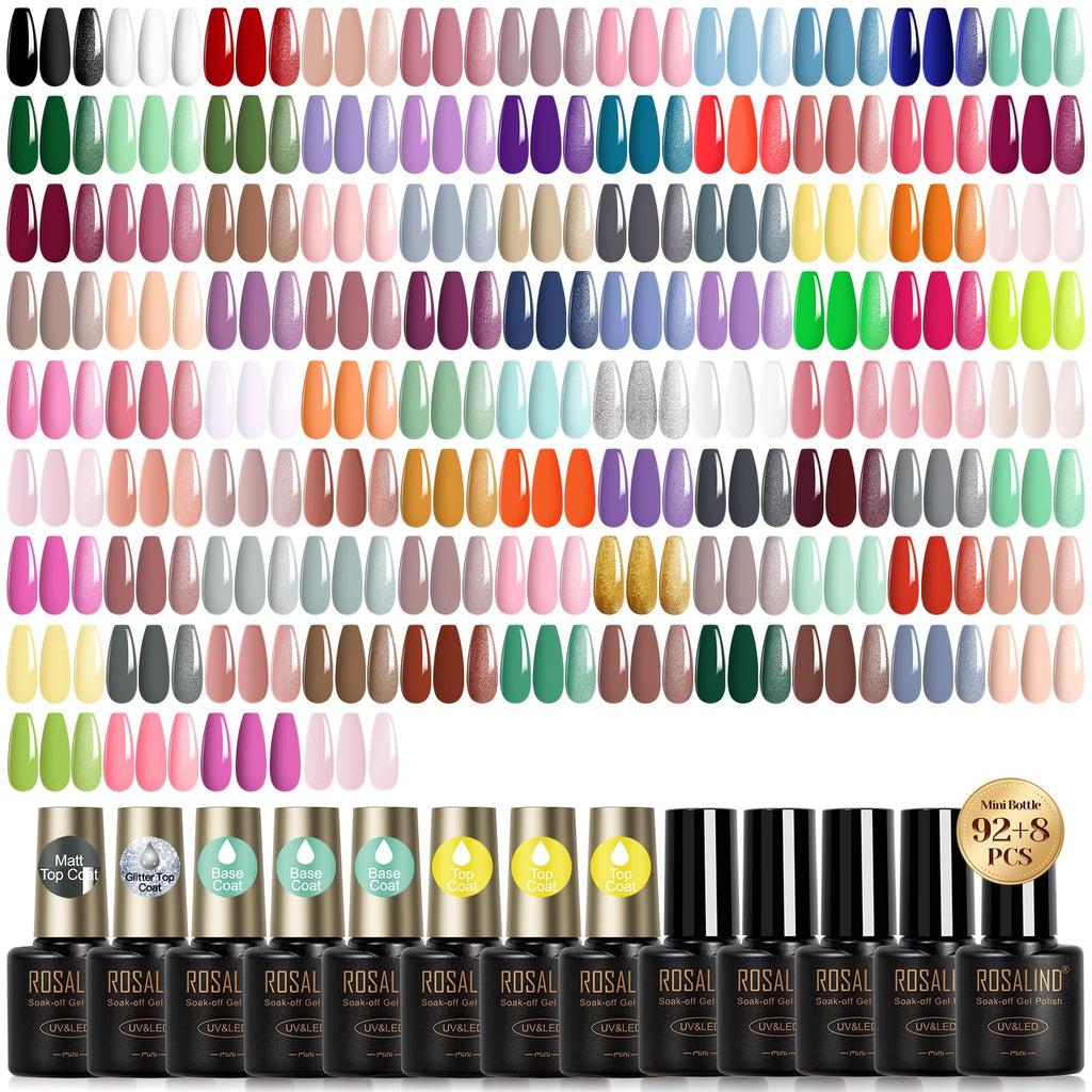 ROSALIND Multi-Color Gel Nail Polish Set