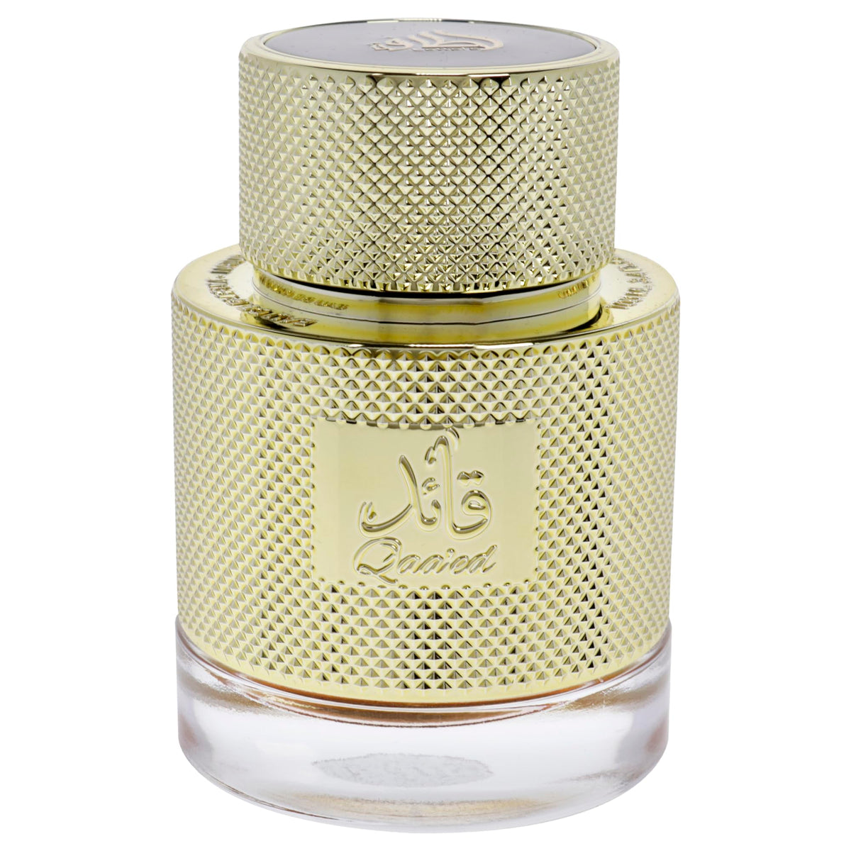 Lattafa Qaa'ed Eau de Parfum for Men, Spicy Woody Oud Leather Fragrance