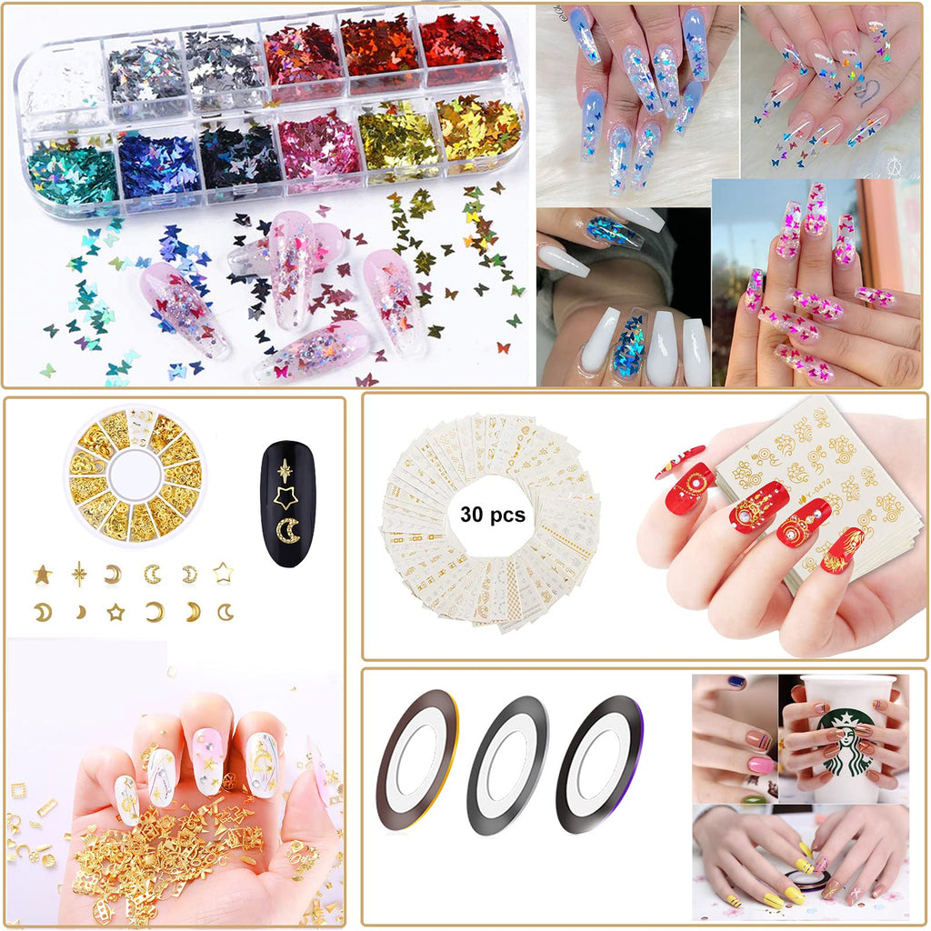Portable Electric Nail Drill and UV LED Nail Lamp Kit