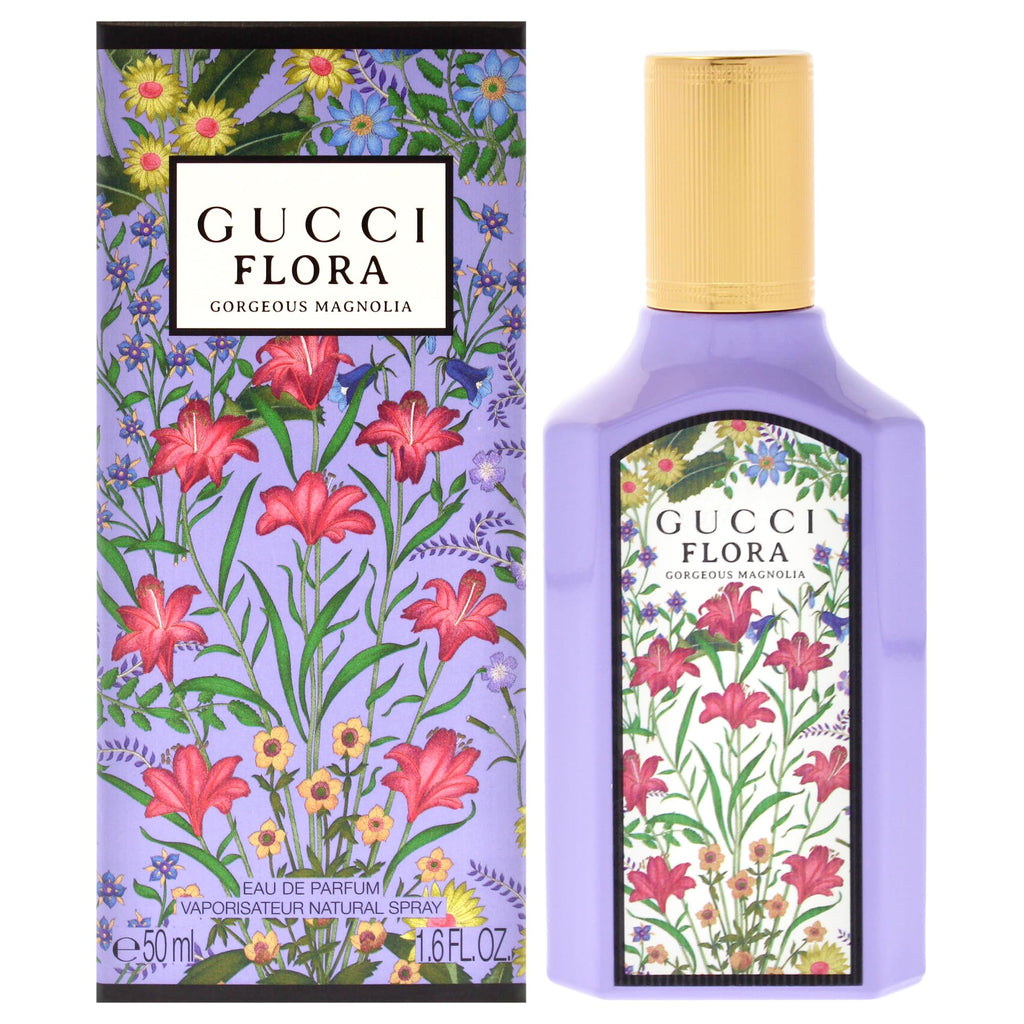 Gucci Flora Gorgeous Magnolia Eau de Parfum Spray for Women, 1.6 Ounce