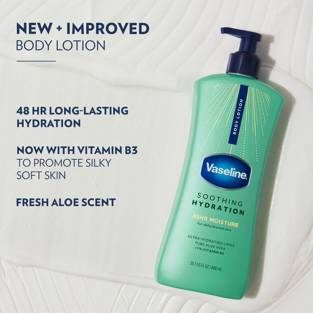 Vaseline Intensive Care Soothing Hydration Aloe Body Lotion