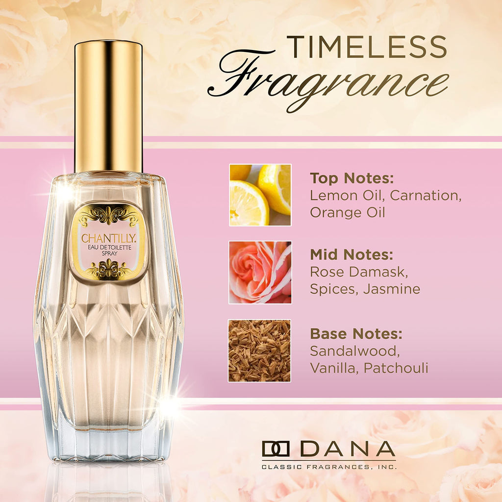 Dana Chantilly Eau de Toilette Spray 3.5 oz