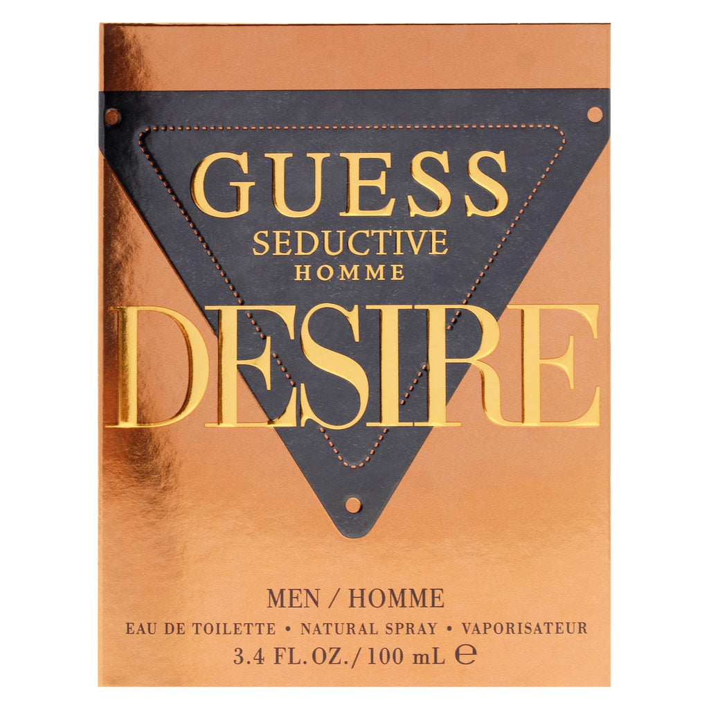 GUESS Seductive Desire Eau de Toilette Cologne Spray for Men, 3.4 Fl. Oz.