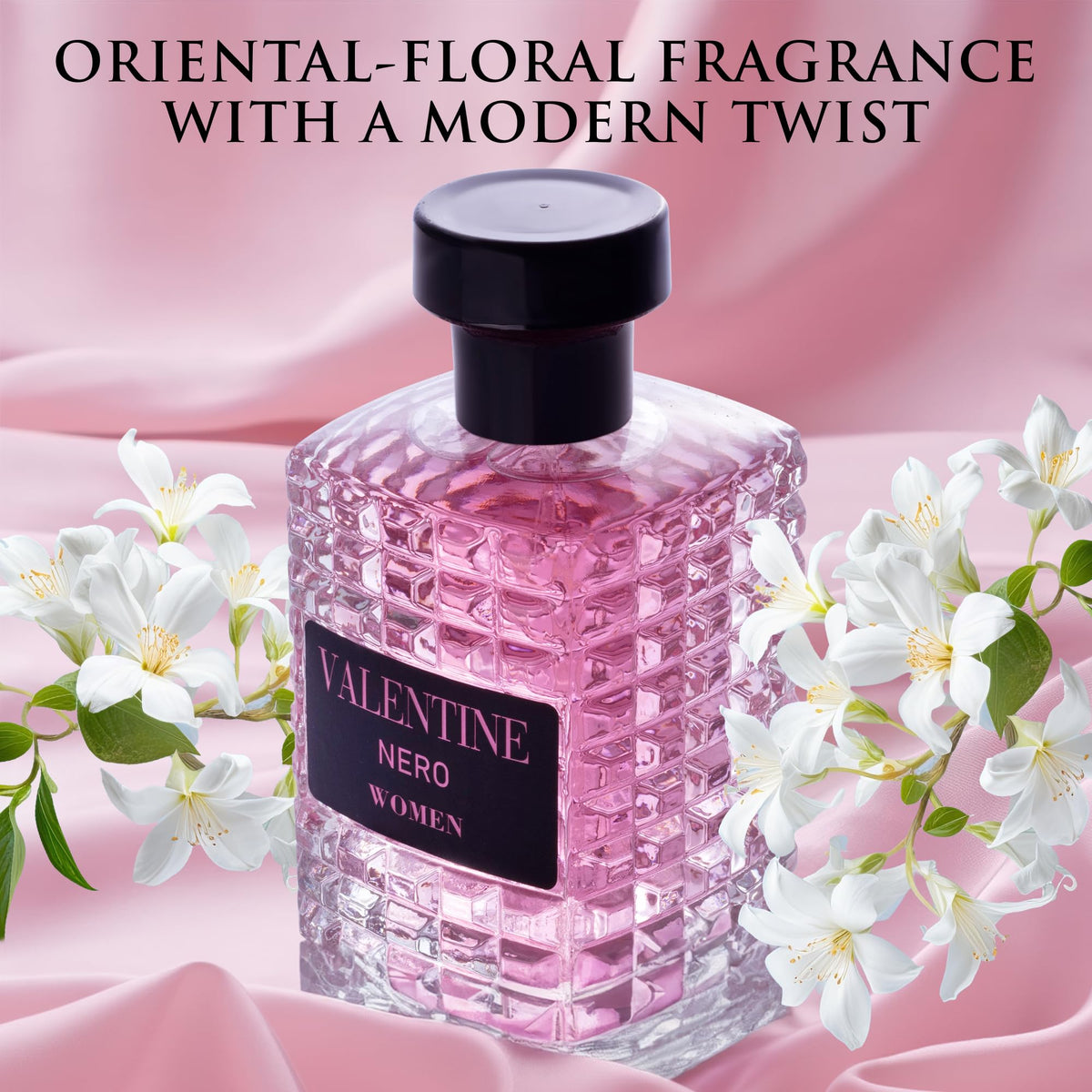 URBAN COLLECTION Valentine Eau de Parfum for Women, Amber Floral, 100ml
