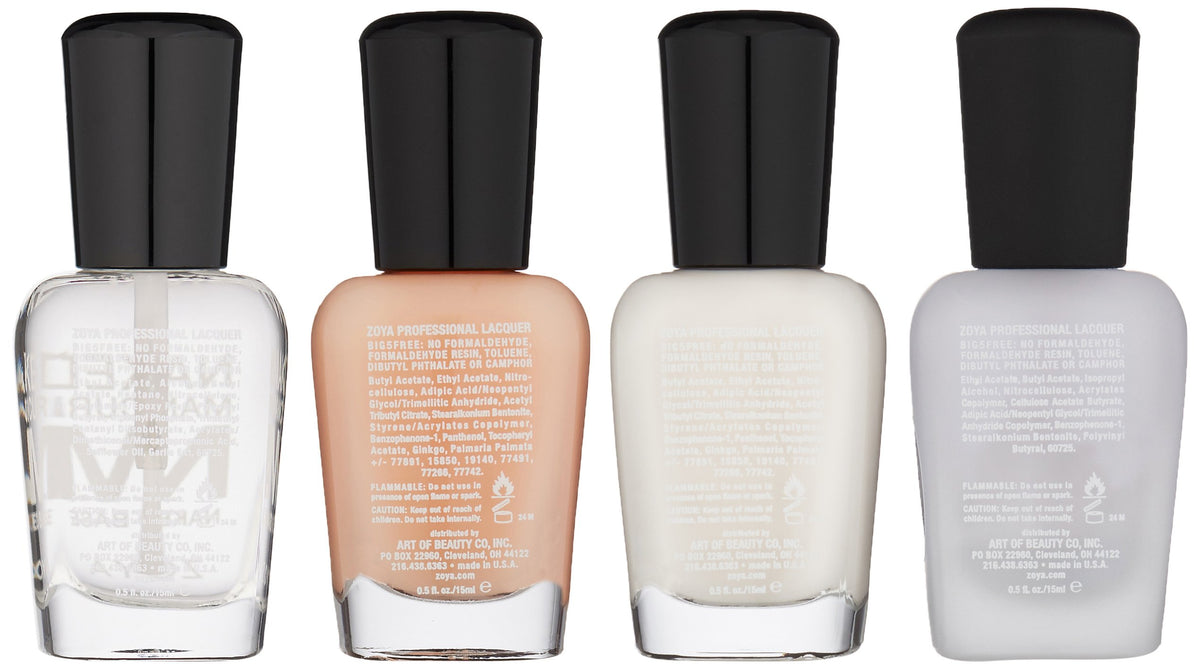 ZOYA Women's Naked Manicure Starter Kit, 0.5 fl. oz.