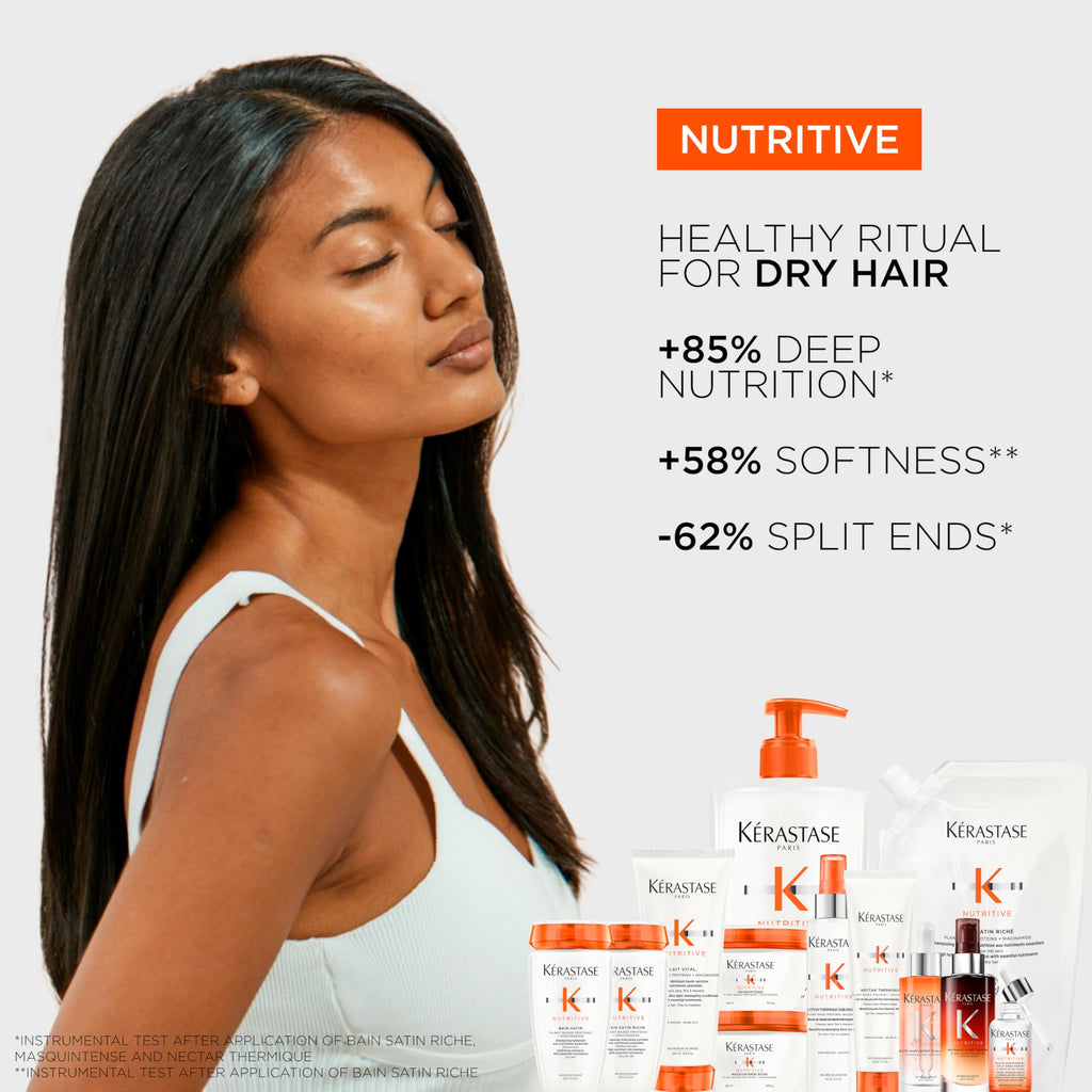 Kérastase Nutritive Masquintense Mask for Fine to Medium Dry Hair, 6.8 Fl Oz