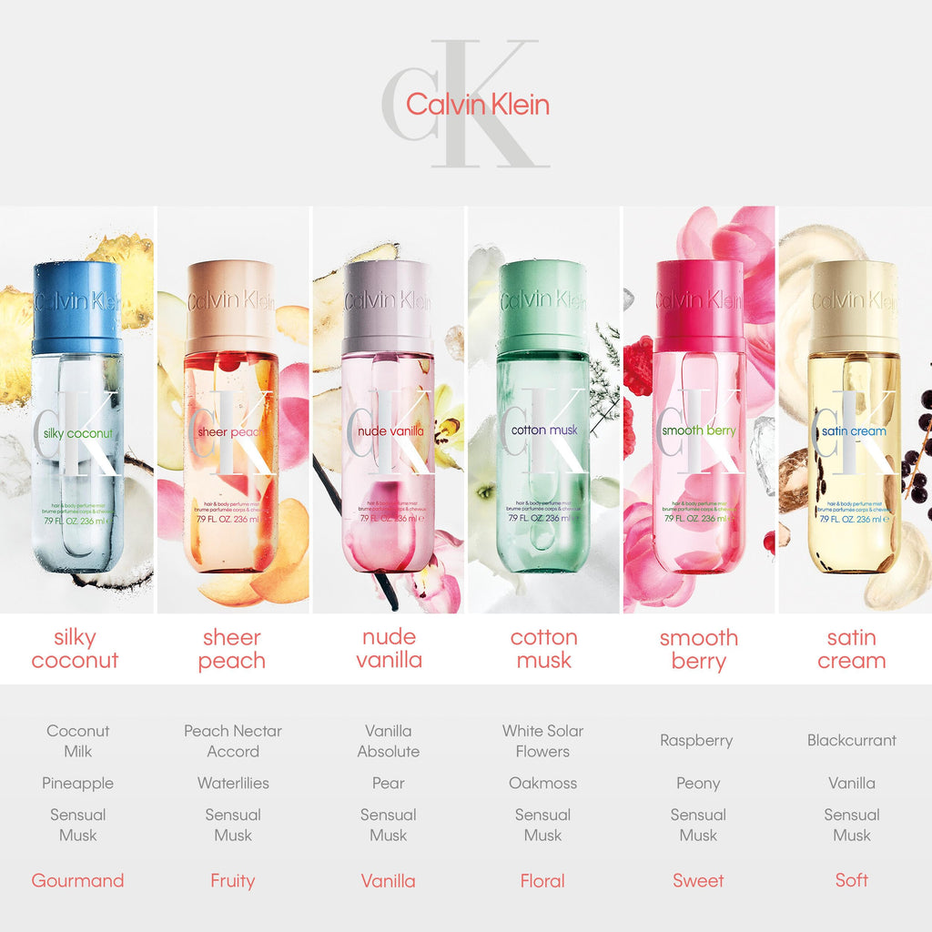 Calvin Klein Hair & Body Perfume Mist – Hydrating Fragrance