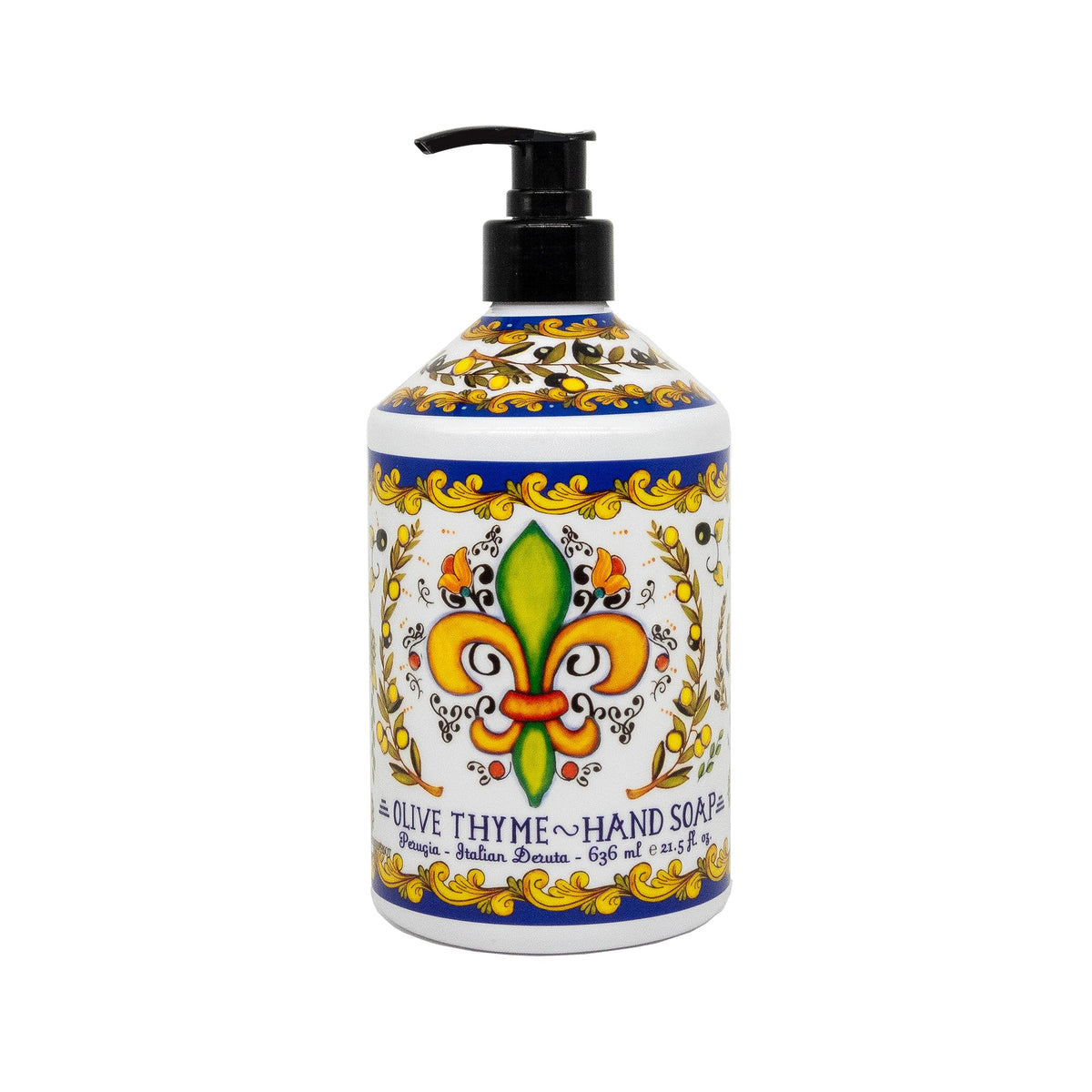 Perugia Italian Deruta Hand Soap, 21.5 fl oz, 8-Pack, 4 Scents