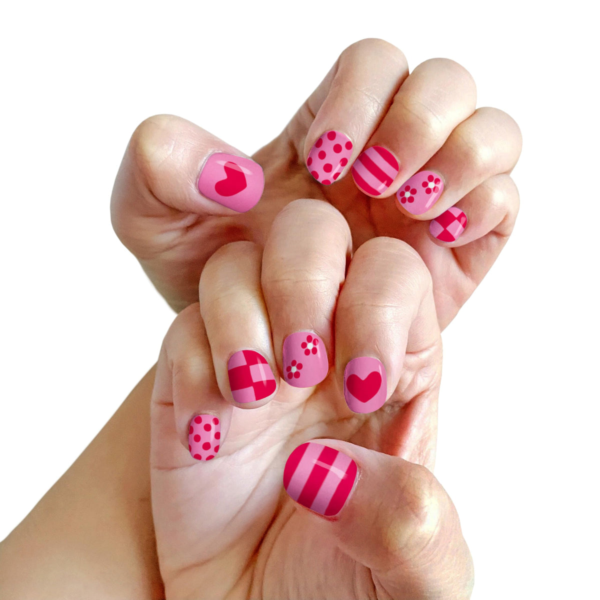 Piggy Paint Nail Polish Pens, 3-Pack Bright Bunch, Non-Toxic Water-Based Kids Nail Art