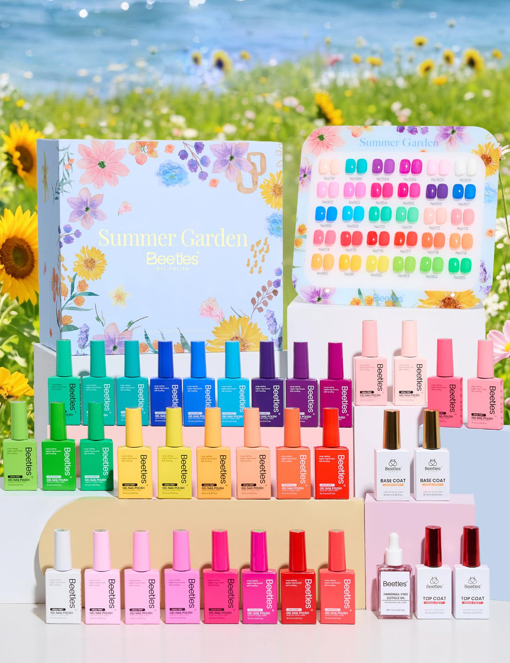 Beetles HEMA-Free Gel Nail Polish for Colorful Nail Art