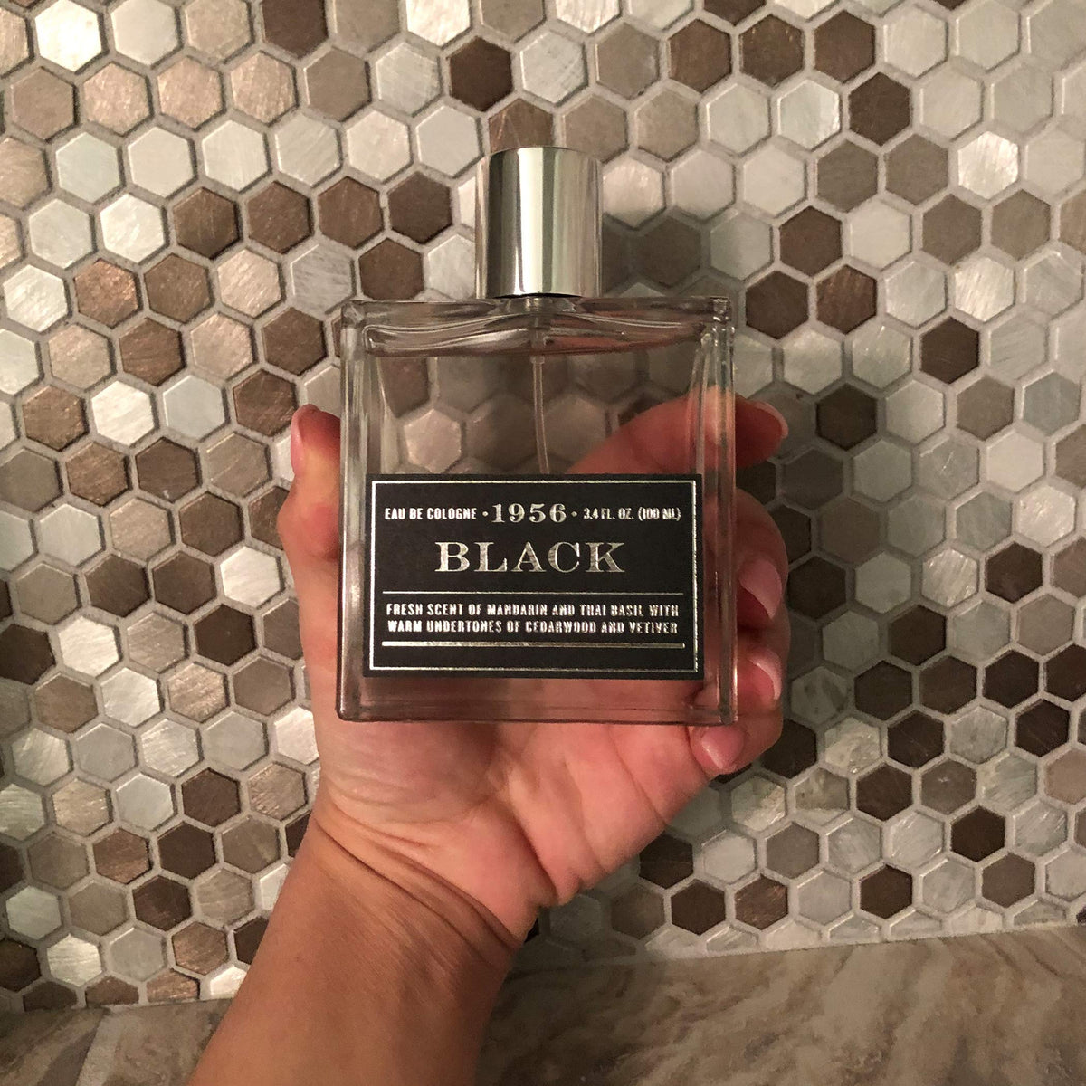 Tru Fragrance Beauty 1956 Collection Men's Black Cologne Spray, 3.4 oz