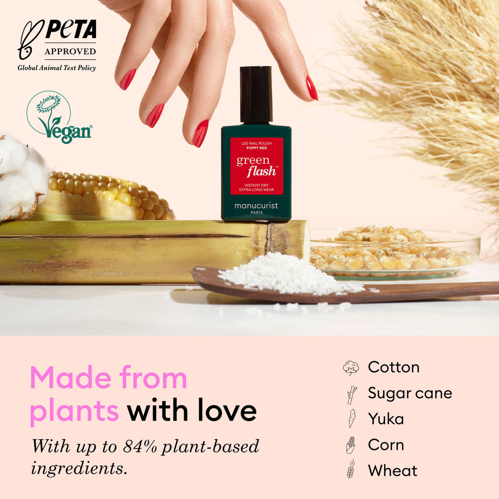 Manucurist Green Flash Gel Nail Polish Kit with 24W LED Lamp
