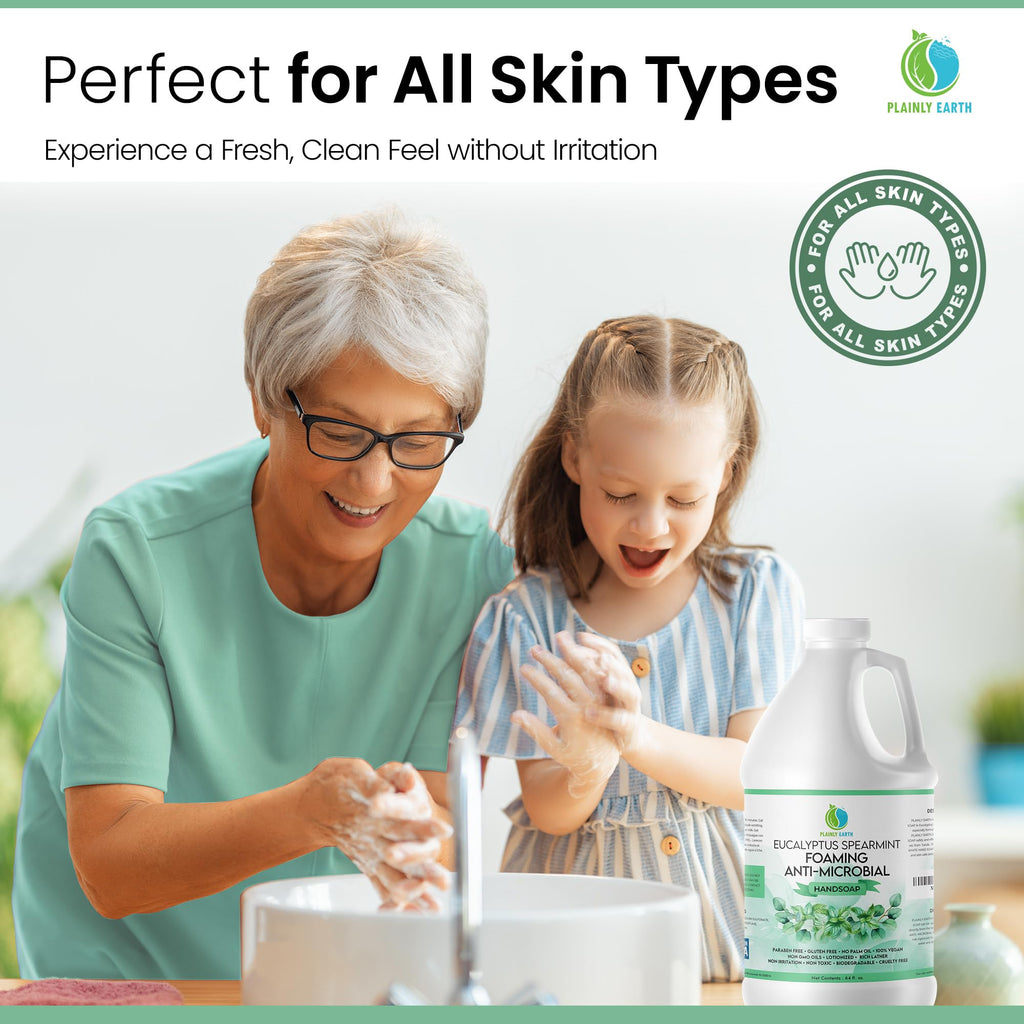 Plainly Earth Antimicrobial Foaming Hand Soap Refill