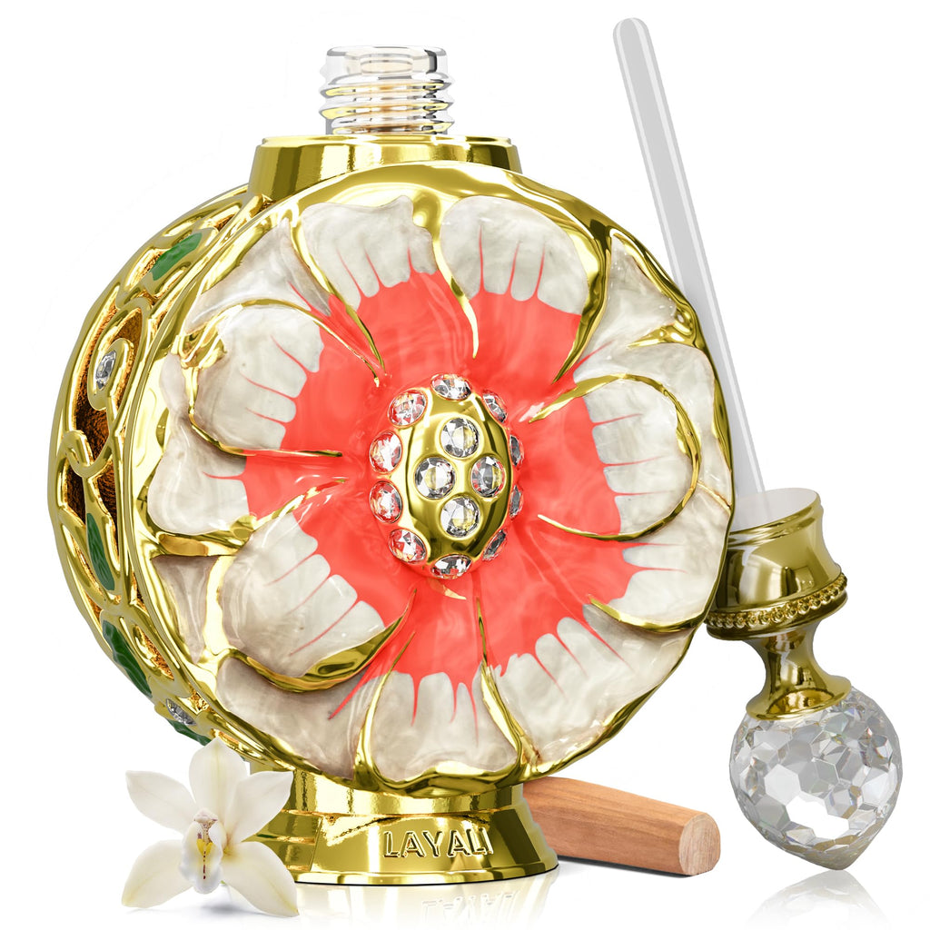 Swiss Arabian Layali Soleil Arabian Perfume Oil with Vanilla, Coconut & White Musk
