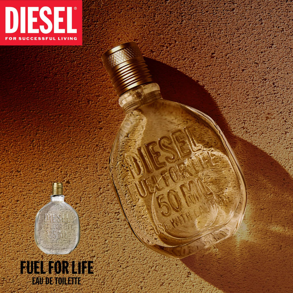 Diesel Fuel for Life Eau de Toilette for Men - Woody Ambery Fragrance