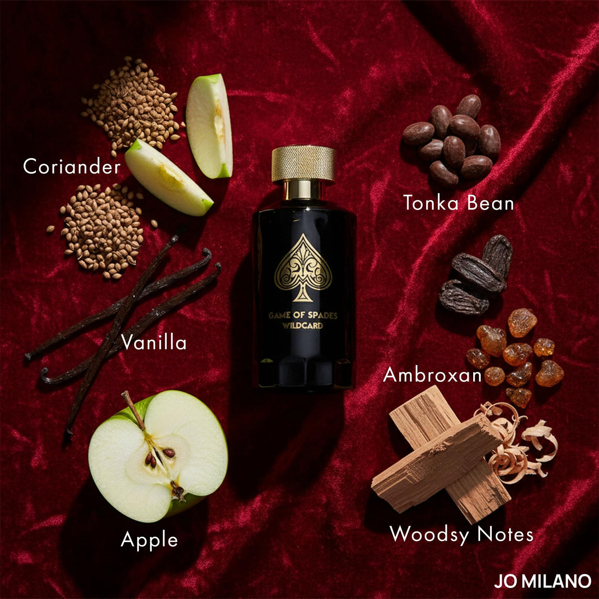 Jo Milano Game of Spades Wildcard Parfum Spray, 3.4 Fl Oz
