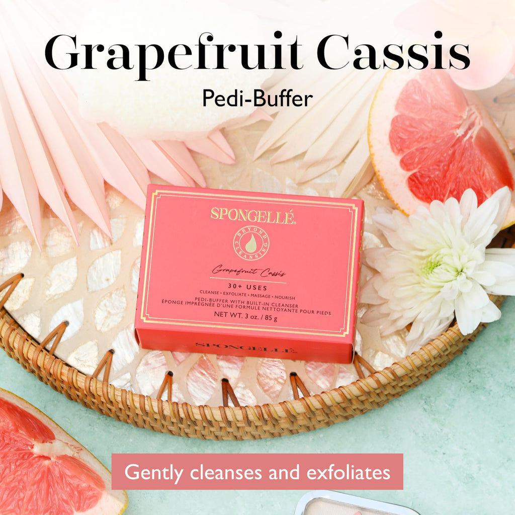 Spongellé Pedi Buffer Exfoliating Foot Care Bath Sponge