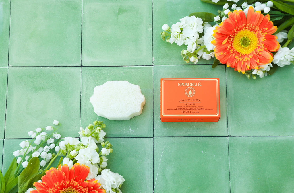 Spongellé Lily of the Valley Pedi Buffer Foot Scrub Sponge