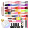 PHOENIXY Gel Nail Polish Kit for DIY Manicure and Nail Art