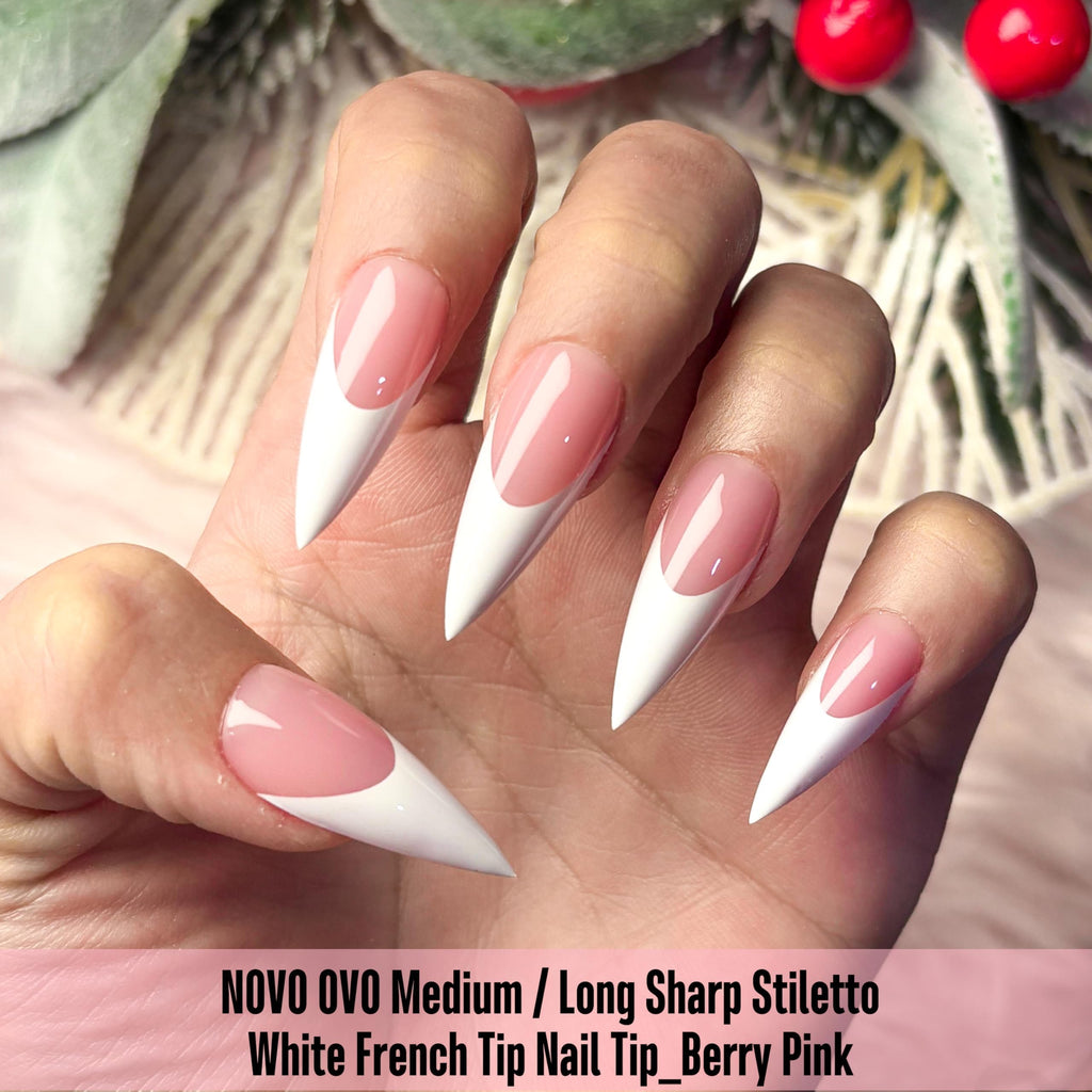 NOVO OVO Stiletto Nail Extension Tips and Forms