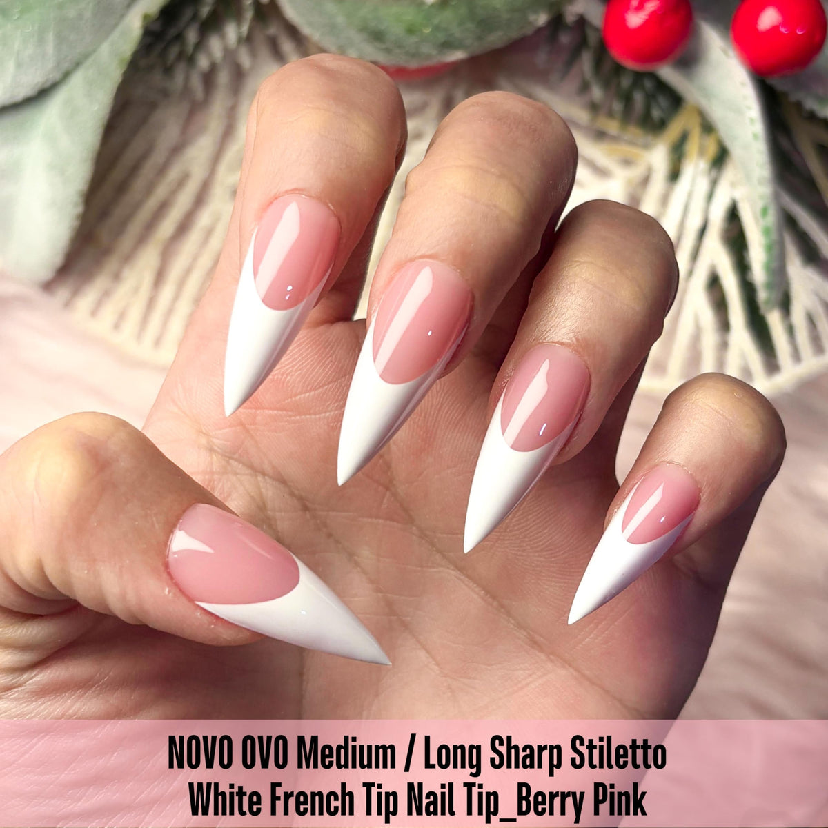NOVO OVO Stiletto Nail Extension Tips and Forms