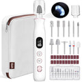 Electric Nail Drill, Cordless Rechargeable Nail File Kit for Manicure & Pedicure