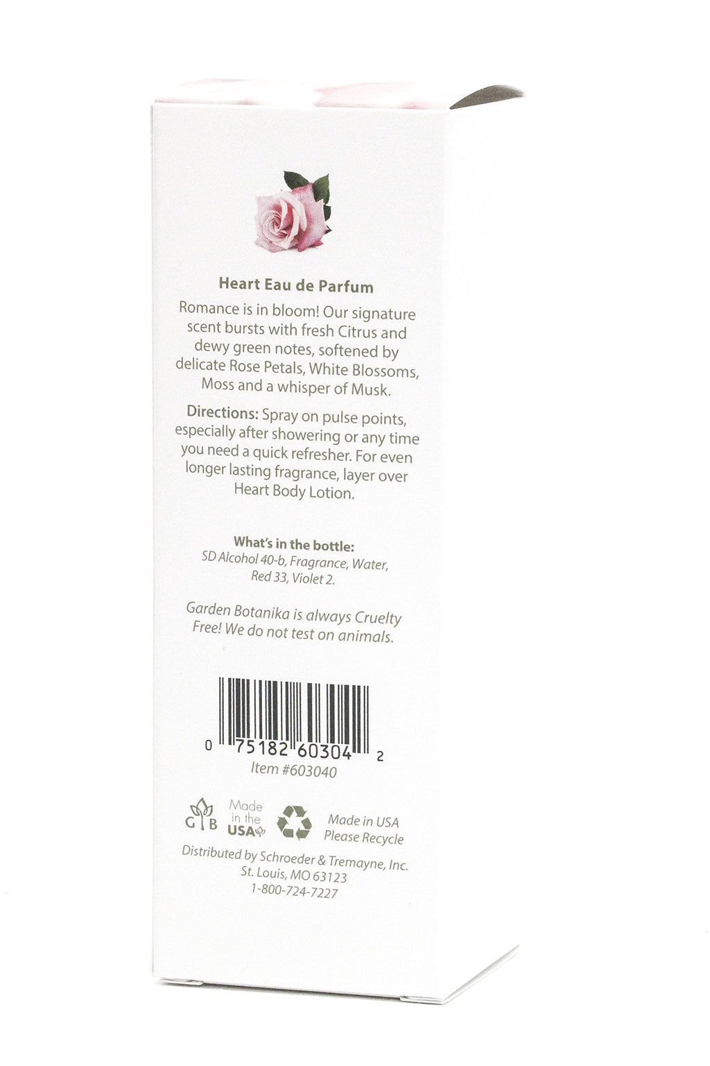 Heart Eau de Parfum Floral Fragrance, 1 Fl Oz (Pack of 1)