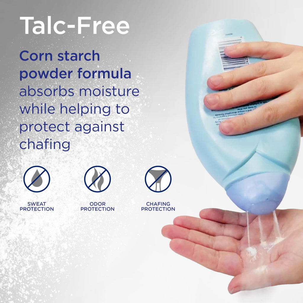 Shower to Shower Morning Fresh Lavender Body Powder, Talc-Free
