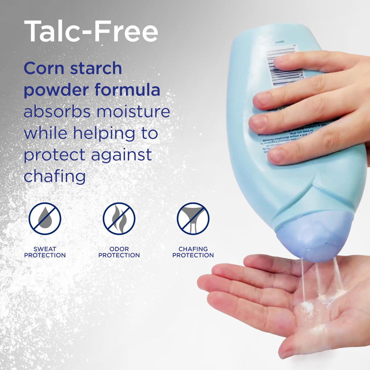 Shower to Shower Morning Fresh Lavender Body Powder, Talc-Free