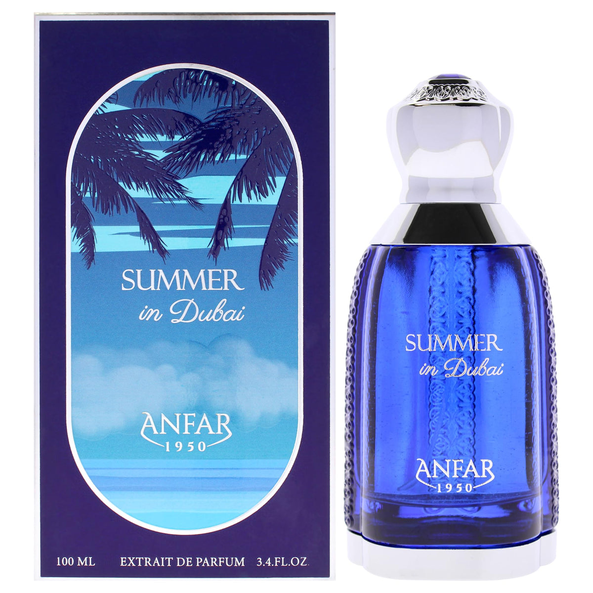 Anfar Summer in Dubai For Men Extrait de Parfum Spray 3.4 oz
