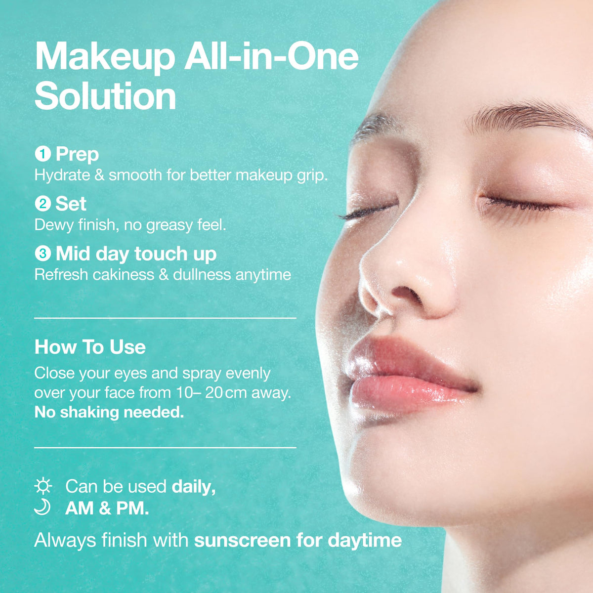 Anua PDRN Collagen Glow Facial Serum Spray