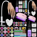 Practice Nail Hand Kit for Nail Extension and Nail Art Training