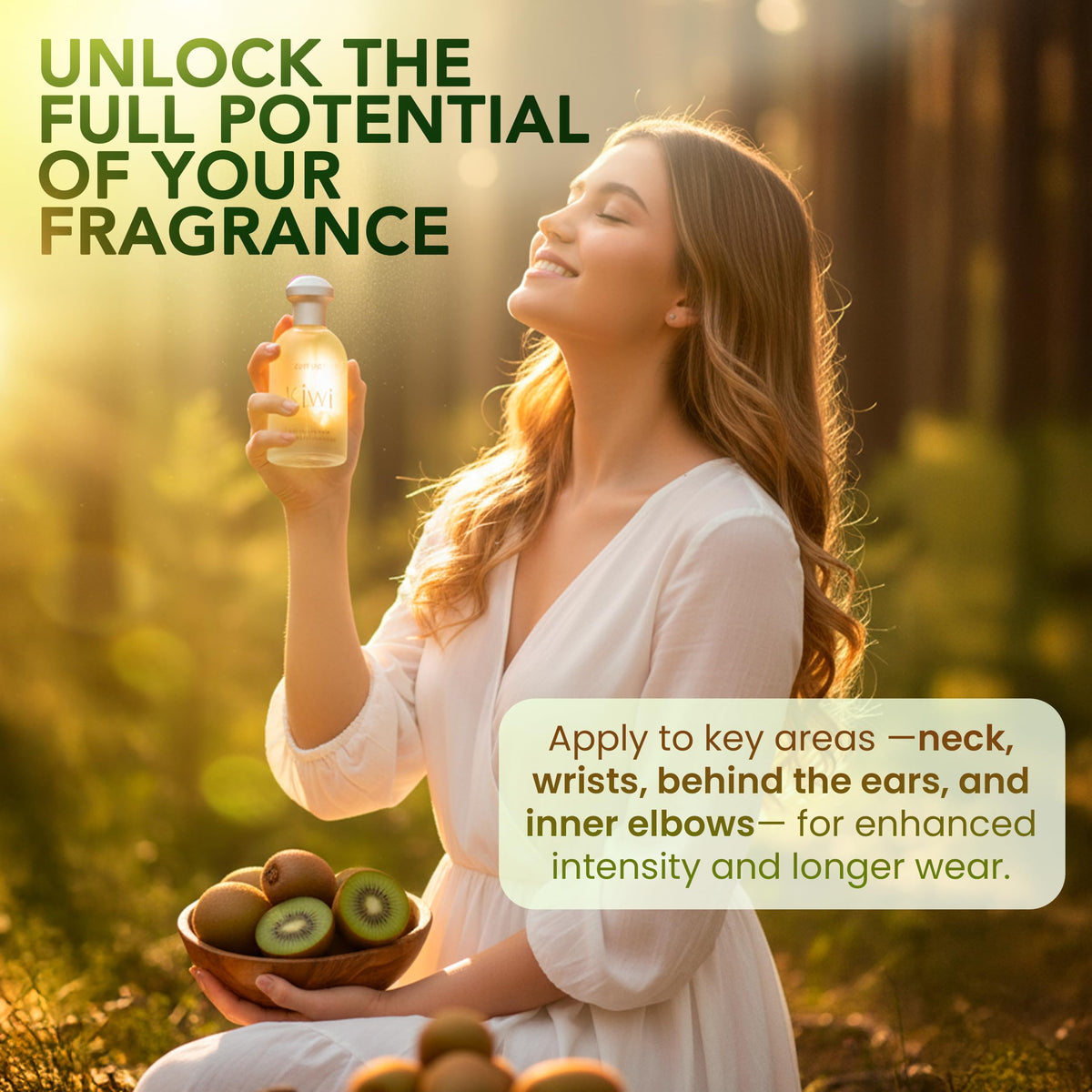 Zermat Kiwi Citric Perfume for Women and Men with Miniature