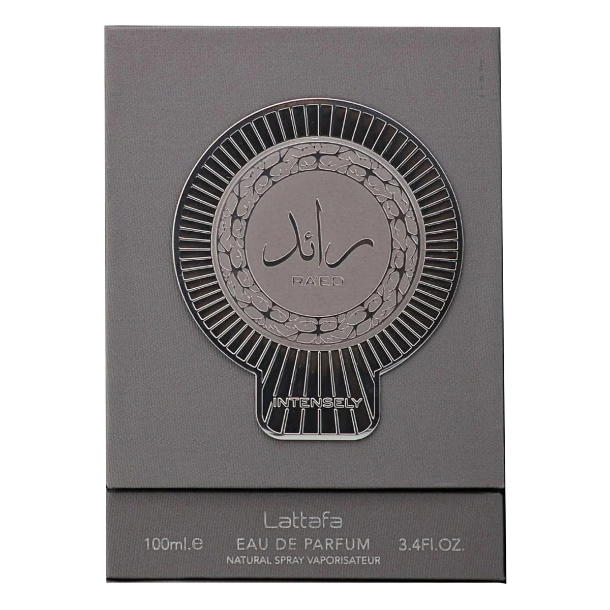Lattafa Ra'ed Intensely Eau de Parfum Spray, Unisex Citrus Woody Amber Fragrance