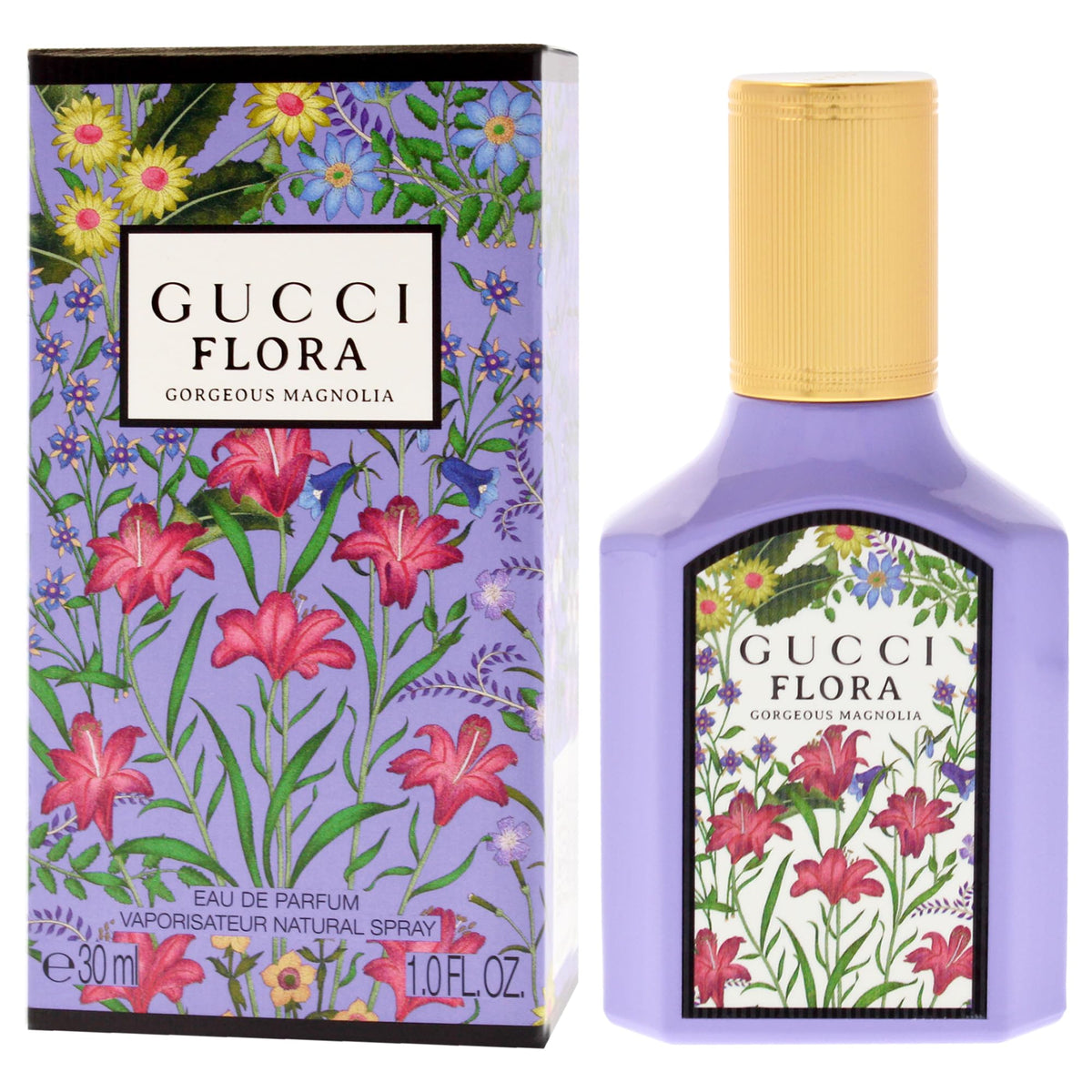Gucci Flora Gorgeous Magnolia Eau de Parfum Spray for Women, 1.0 oz