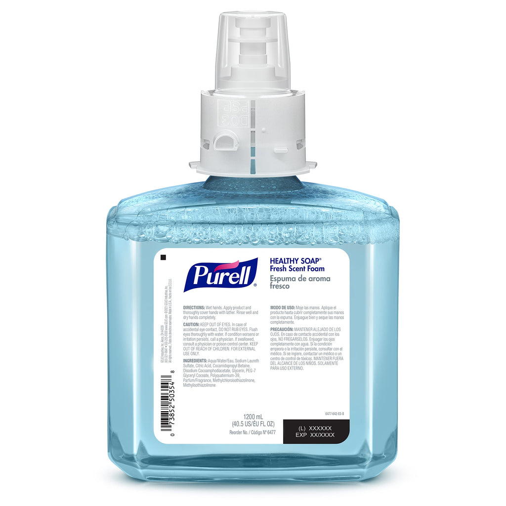 PURELL HEALTHY SOAP Foam Refill, Fresh Scent for ES6 Dispensers
