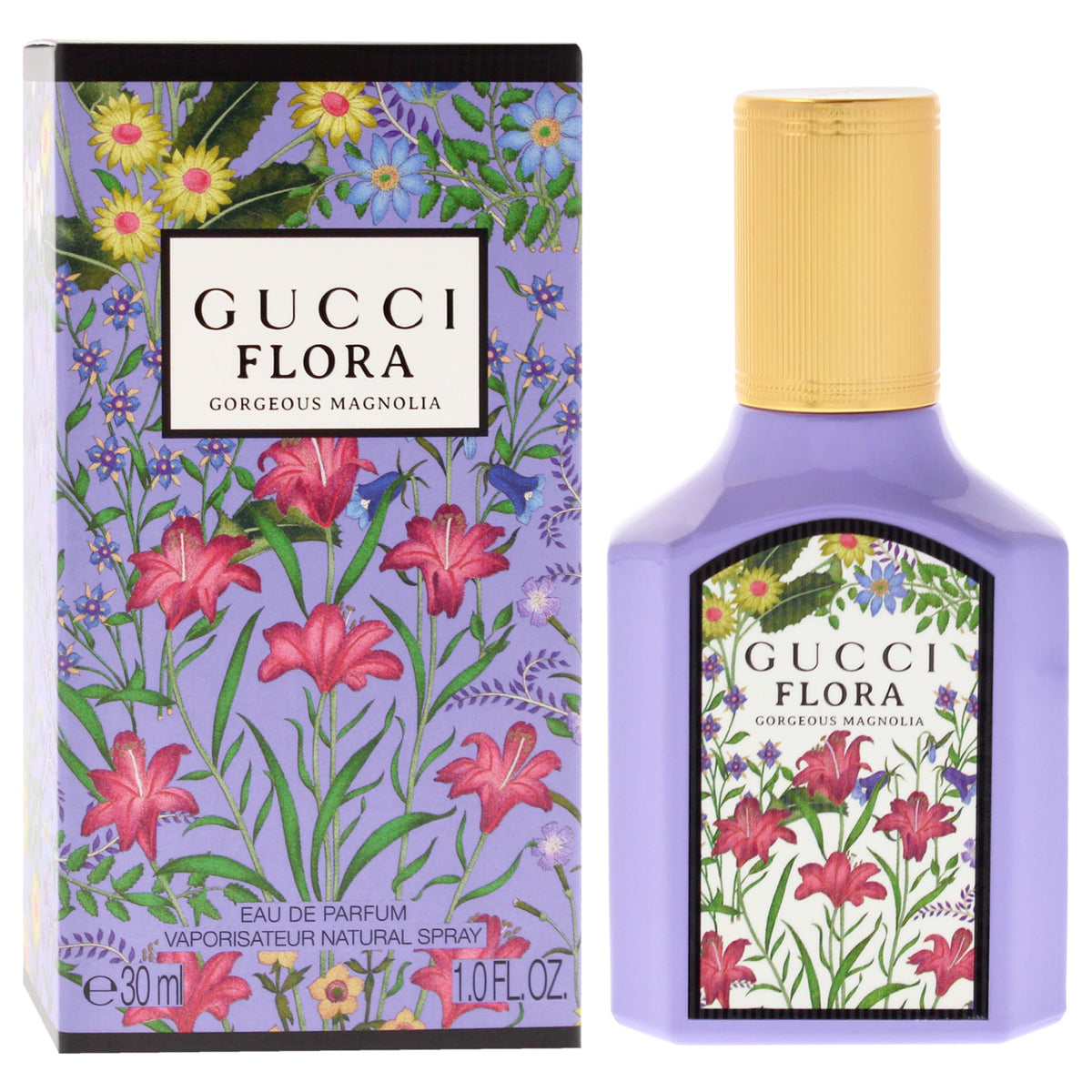 Gucci Flora Gorgeous Magnolia Eau de Parfum Spray for Women, 1.0 oz
