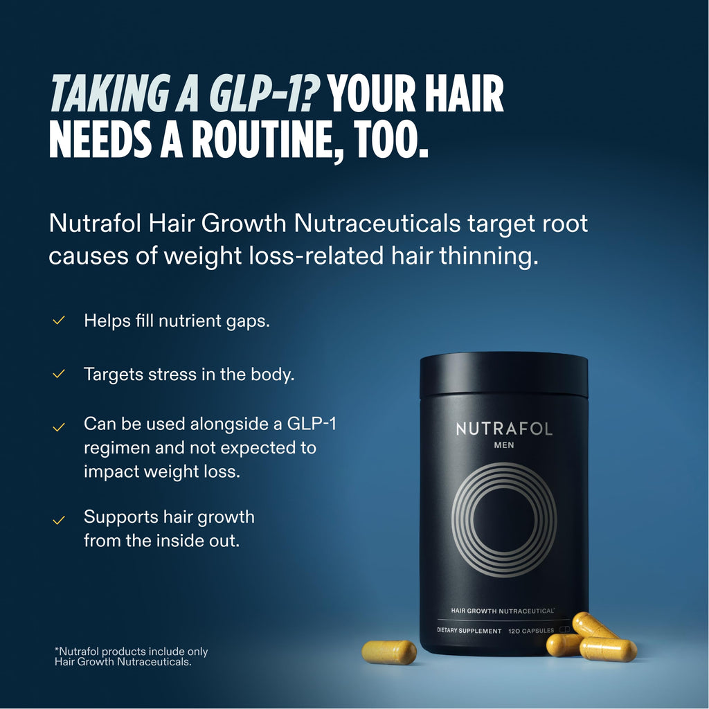 Nutrafol Men's Hair Growth Supplements for Thinning Hair