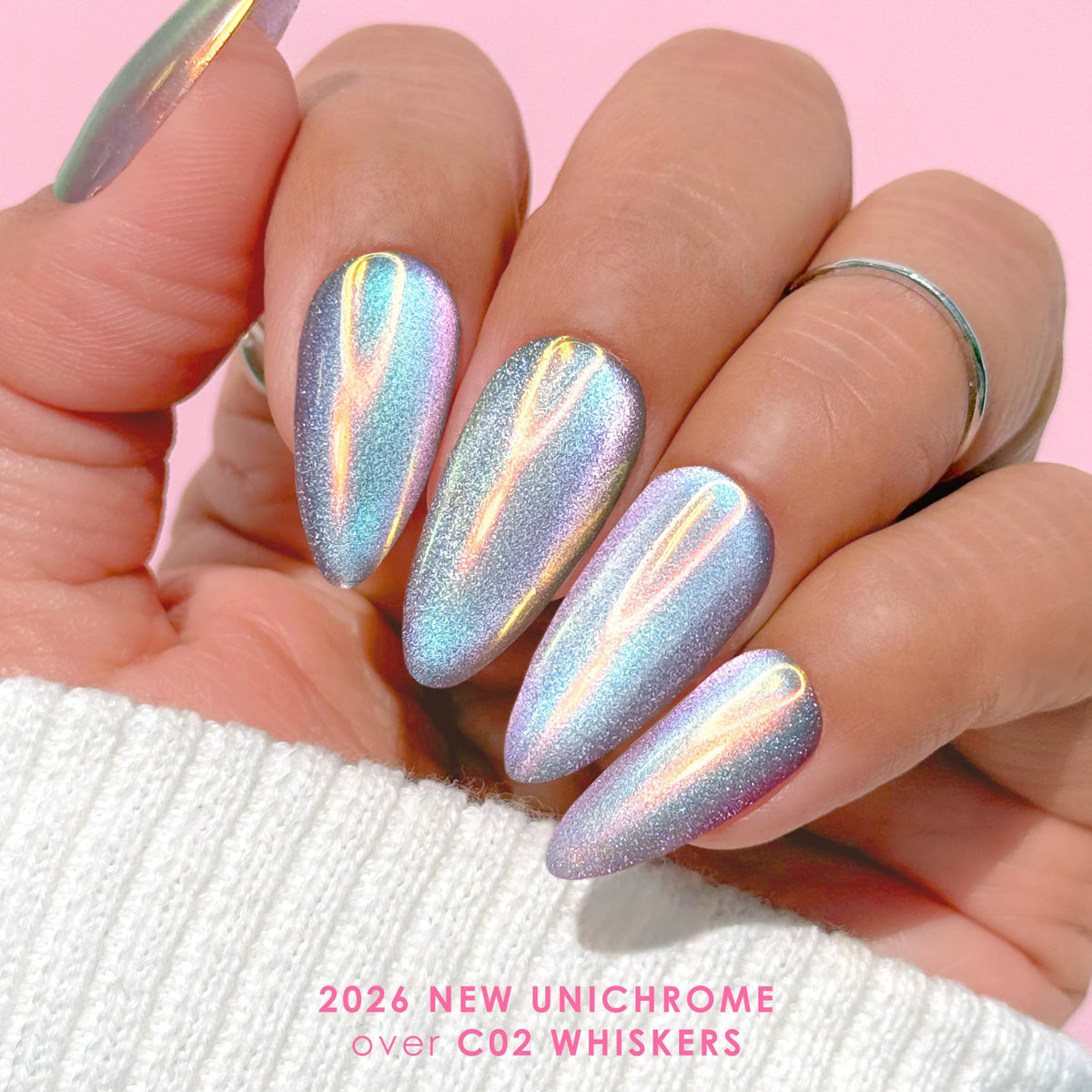 Daily Charme Aurora Unichrome Chrome Powder for Nail Art, 1g