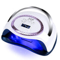 LKE UV LED Nail Lamp with Smart Sensor, Heat Control & Detachable Base