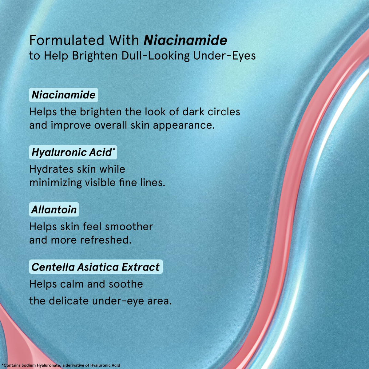 grace & stella Vegan Under Eye Patches with Niacinamide