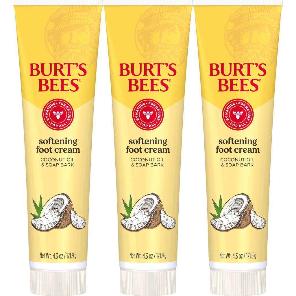 Burt's Bees Softening Foot Cream with Coconut Oil and Soap Bark