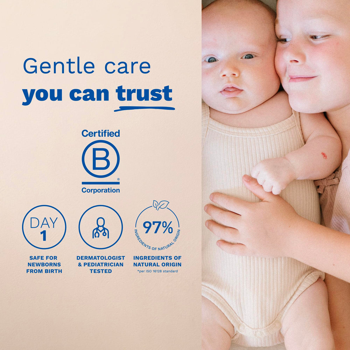 Mustela Musti Baby Plant-Based Perfume & Cologne Spray, Alcohol-Free